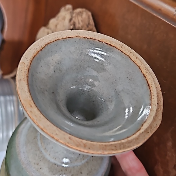 Handmade Pottery Wine Goblet - Picture 5 of 5